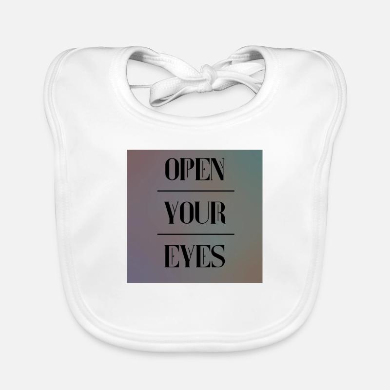 open your eyes Baby Bio-Lätzchen