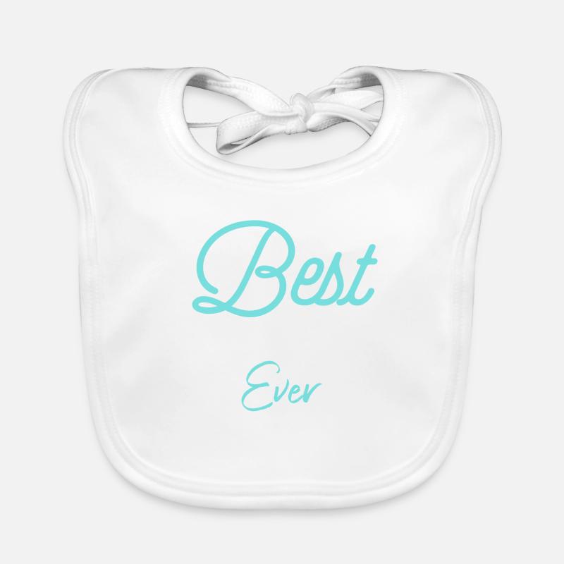 Best mom ever Baby Bio-Lätzchen