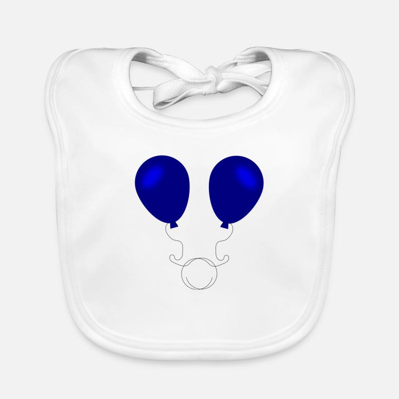 Lufballons Hoffnung Baby Bio-Lätzchen