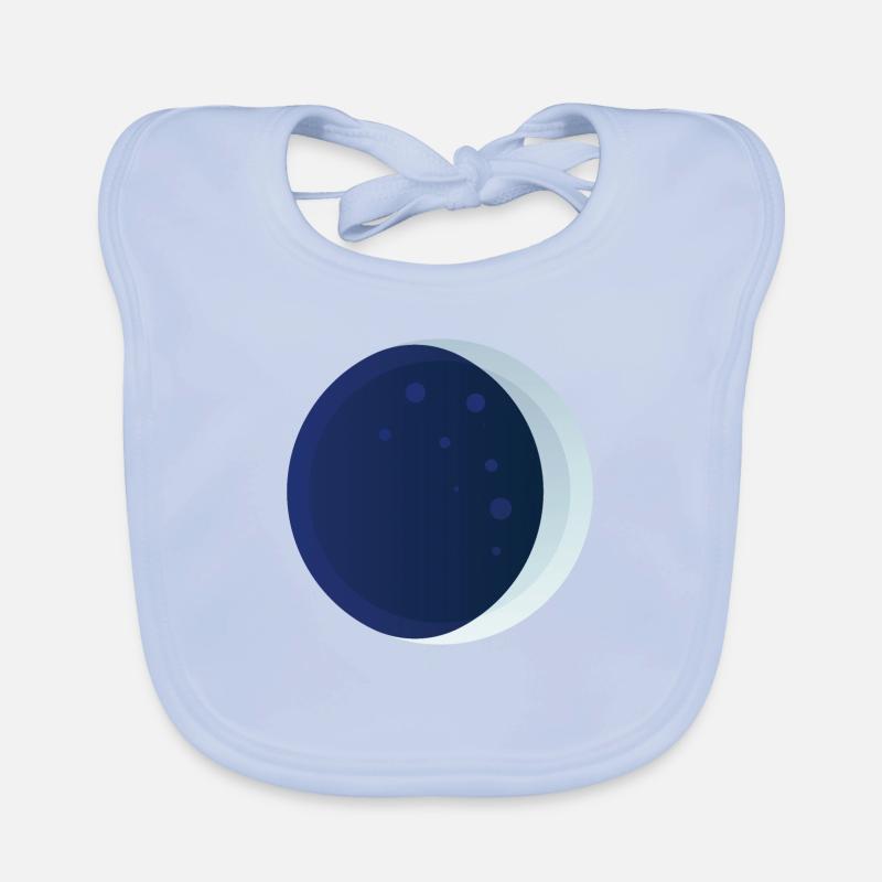 Éclipse lunaire Bavoir bio Bébé