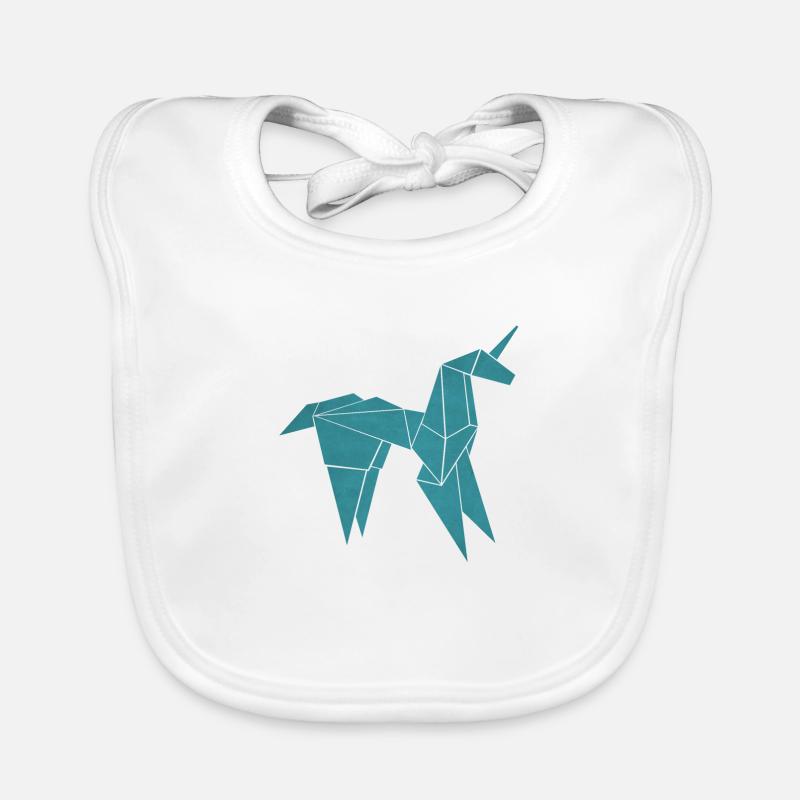 Blade Runner Origami Einhorn Baby Bio-Lätzchen