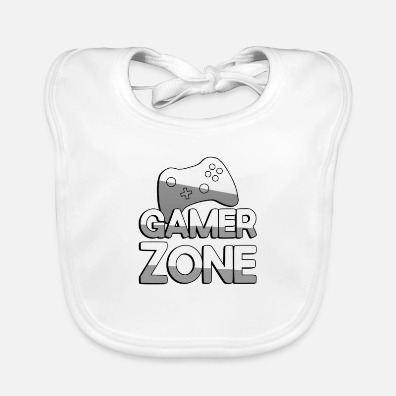 GAMER ZONE + Controller - Gaming Baby Bio-Lätzchen