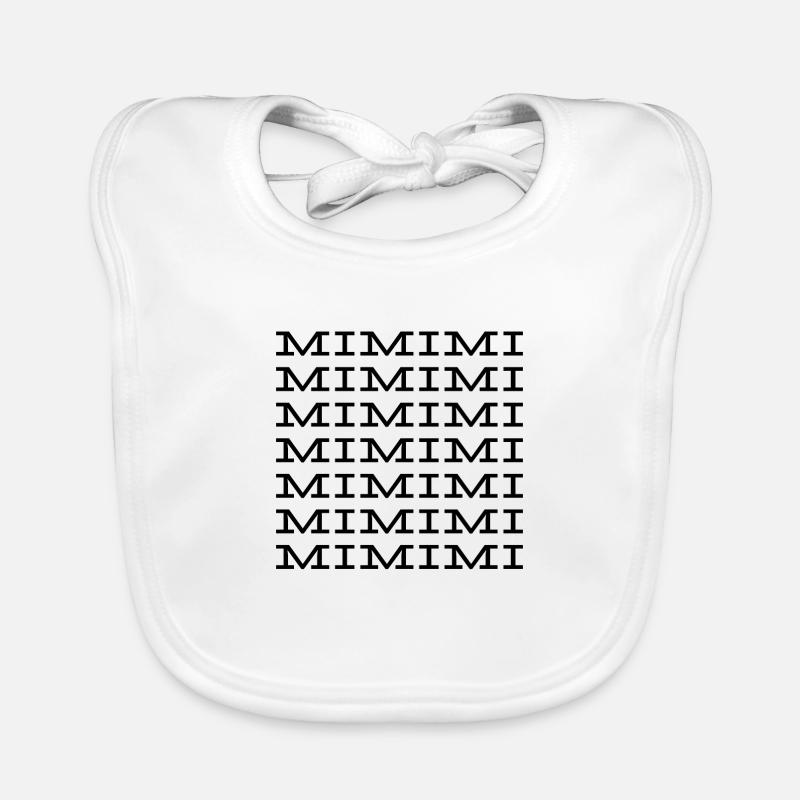 mimimi tshirt Baby Bio-Lätzchen
