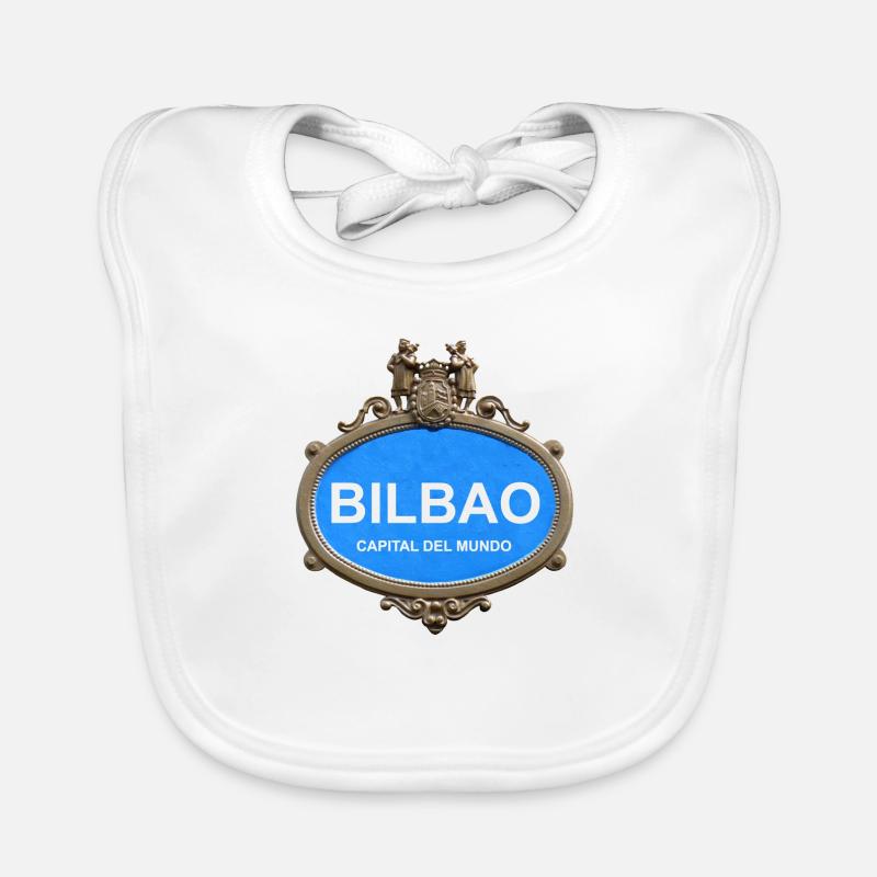 Bilbao capitale mondiale Bavoir bio Bébé