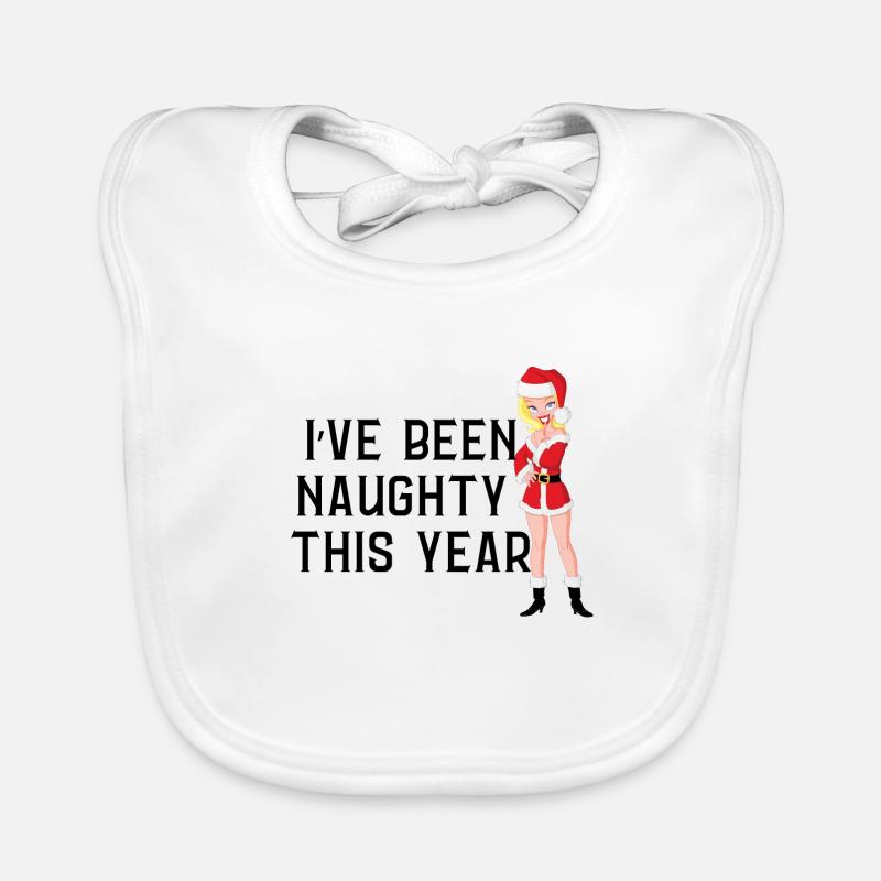 Pull de Noël coquin Bavoir bio Bébé