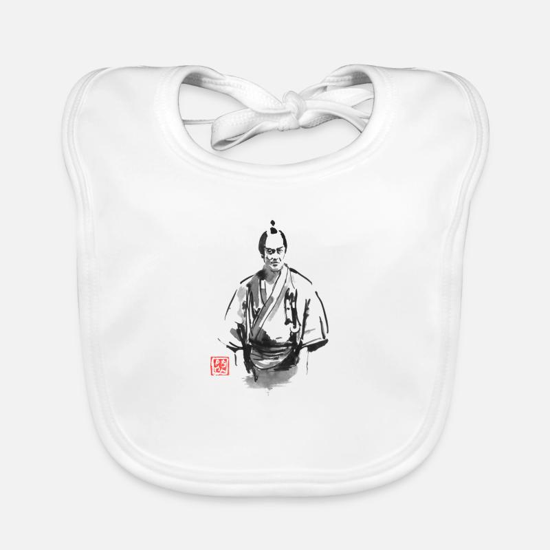 Schlechte Samurai Baby Bio-Lätzchen