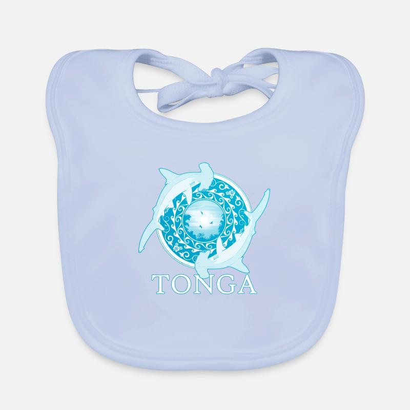 Requins-marteaux Tonga Pride Bavoir bio Bébé