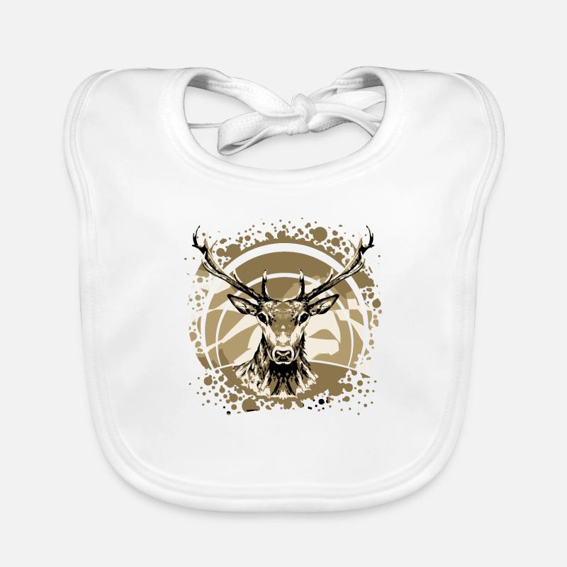 Deer Organic Baby Bibs