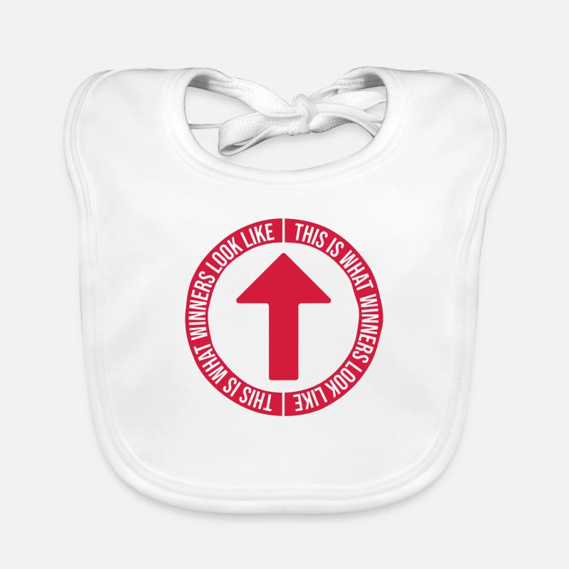 What Winners Look Like Baby Bio-Lätzchen