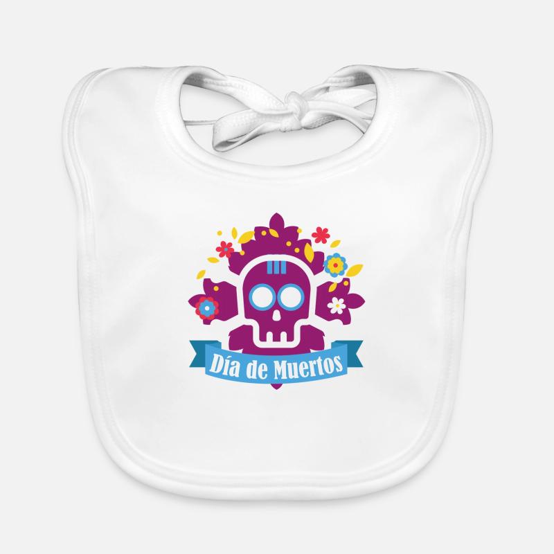 dia de muertos violet Bavoir bio Bébé