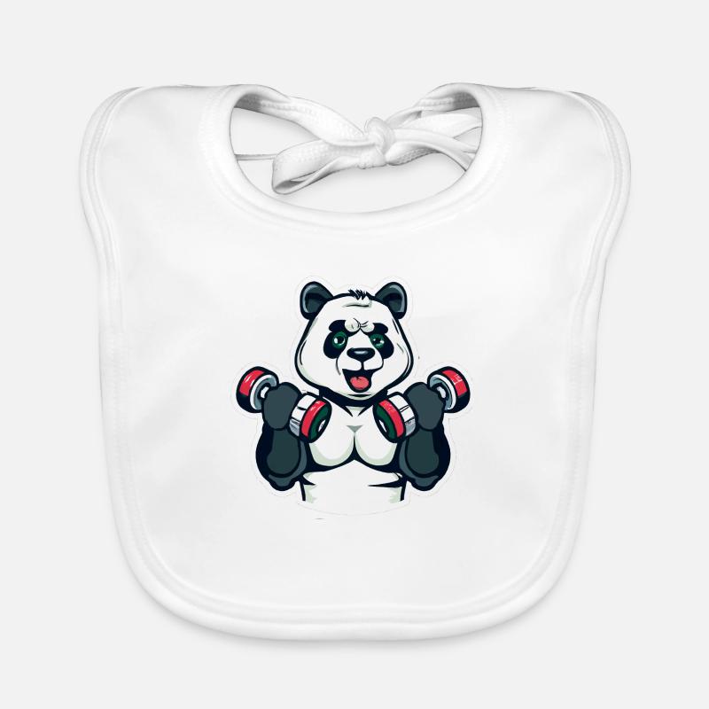 Pompage de Panda Bavoir bio Bébé
