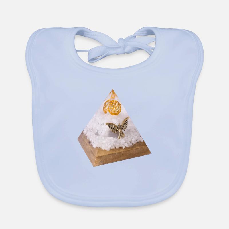 Erzengel Michael Pyramide Baby Bio-Lätzchen