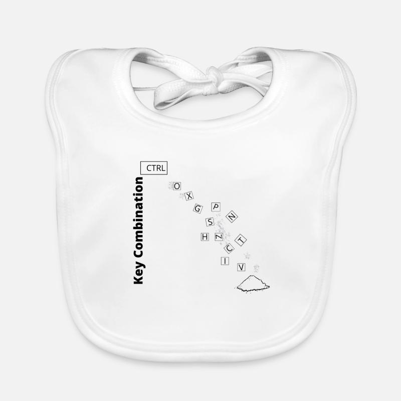 key combination Baby Bio-Lätzchen