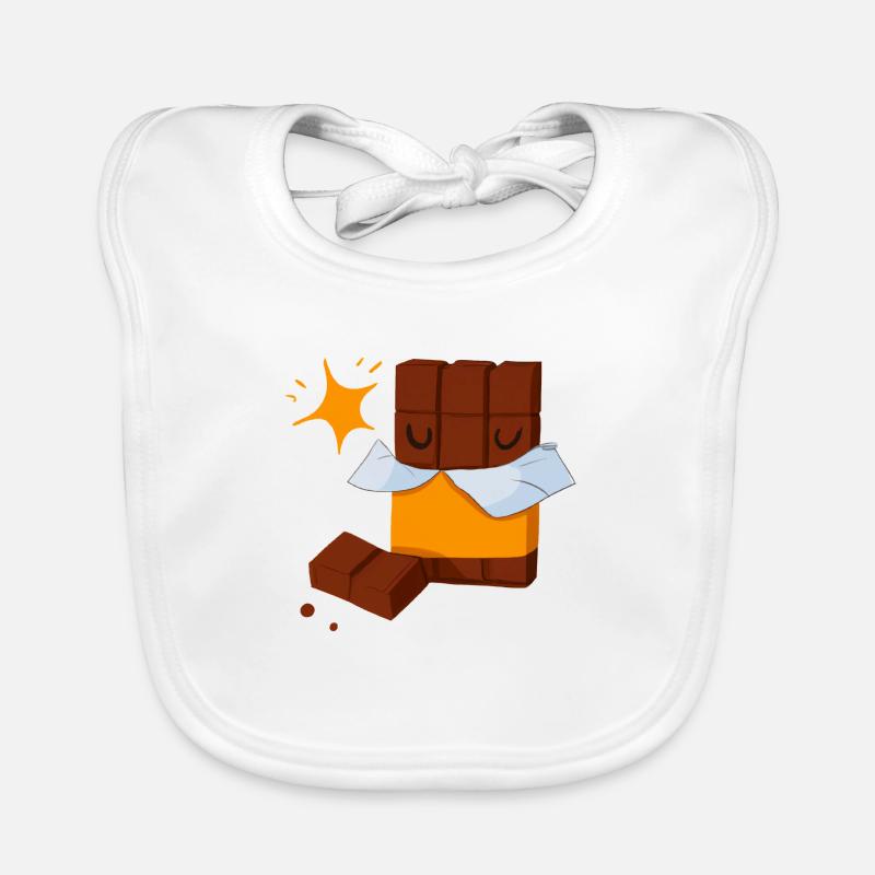 Tablette de chocolat dodo Bavoir bio Bébé