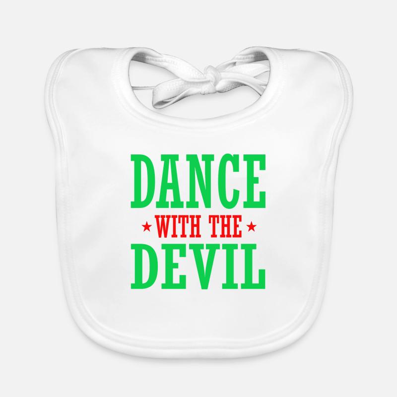 Dance with the Devil Organic Baby Bibs