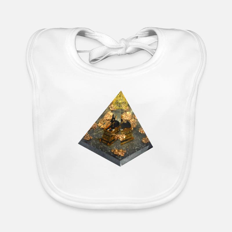 Anubis/ Podenco :-) Pyramide Baby Bio-Lätzchen