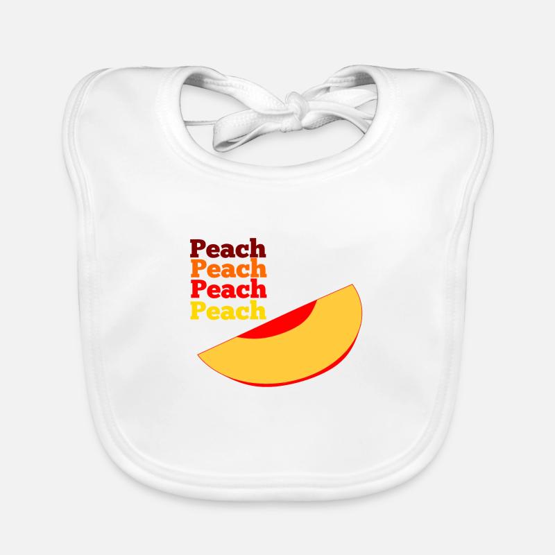Peach Baby Bio-Lätzchen