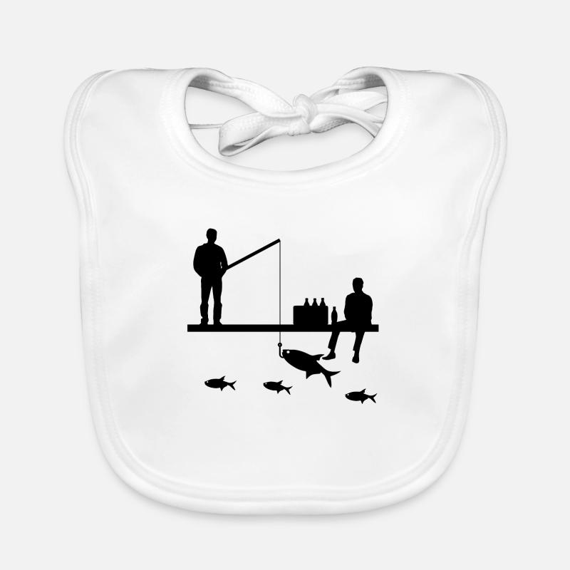 Angling Organic Baby Bibs