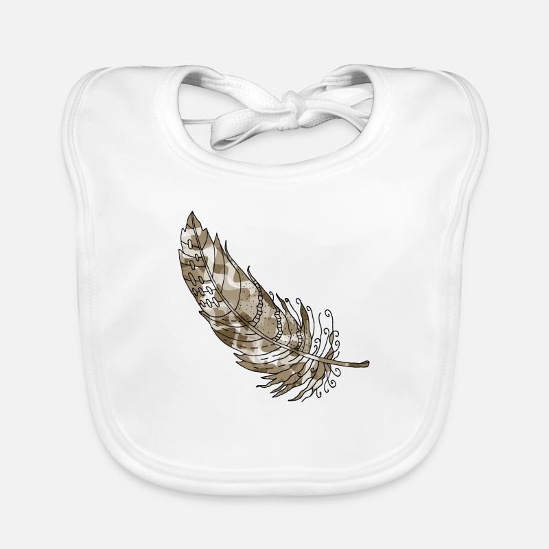 Plume Bavoir bio Bébé