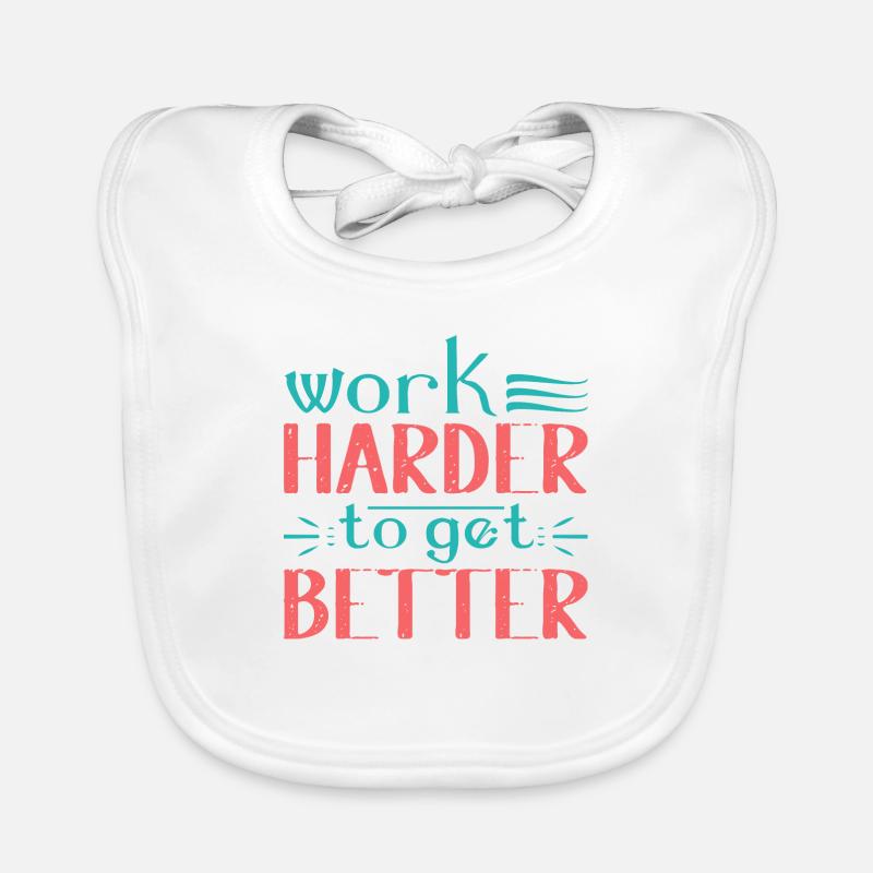 Work Harder to get Better Organic Baby Bibs