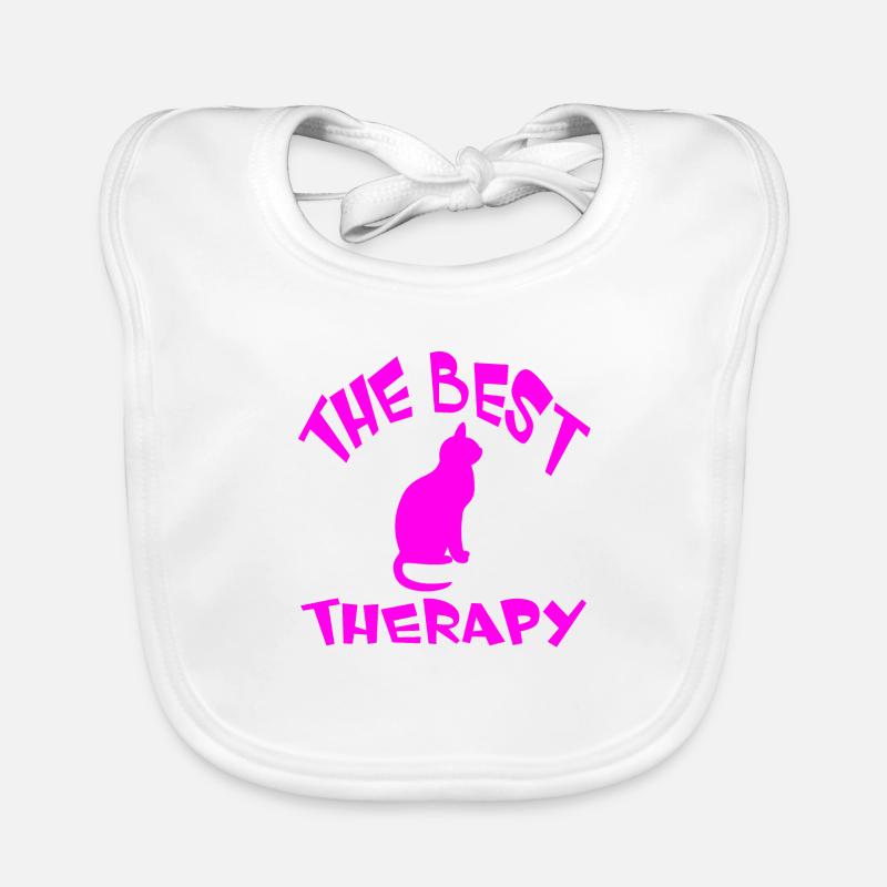 Cat Organic Baby Bibs