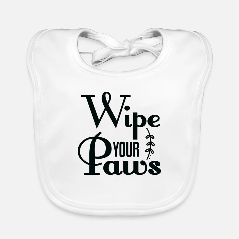 Wipe Your Paws Organic Baby Bibs