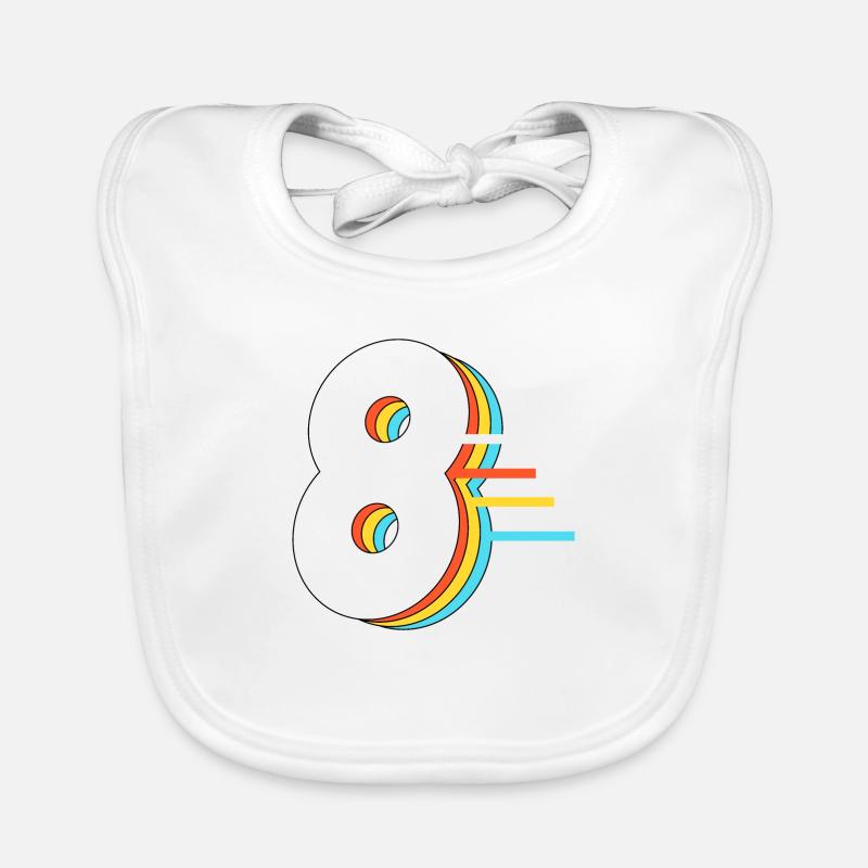 Hippie 8888 Bavoir bio Bébé