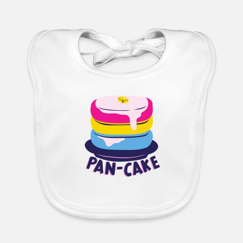 Pansexual Pan - Cake Organic Baby Bibs