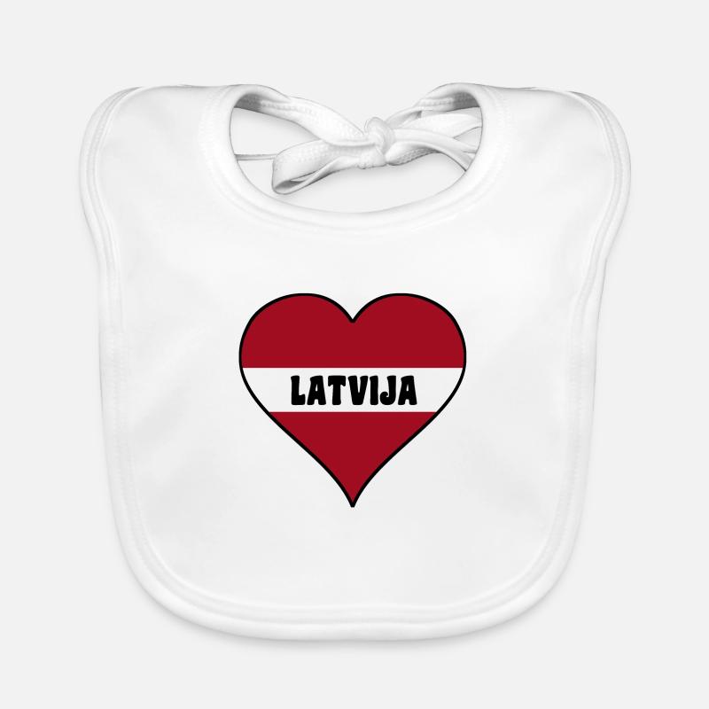 Latvia Organic Baby Bibs