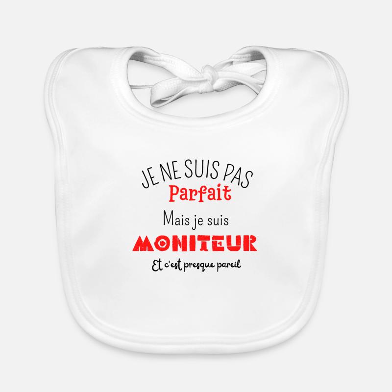 Pas parfait mais moniteur Bavoir bio Bébé
