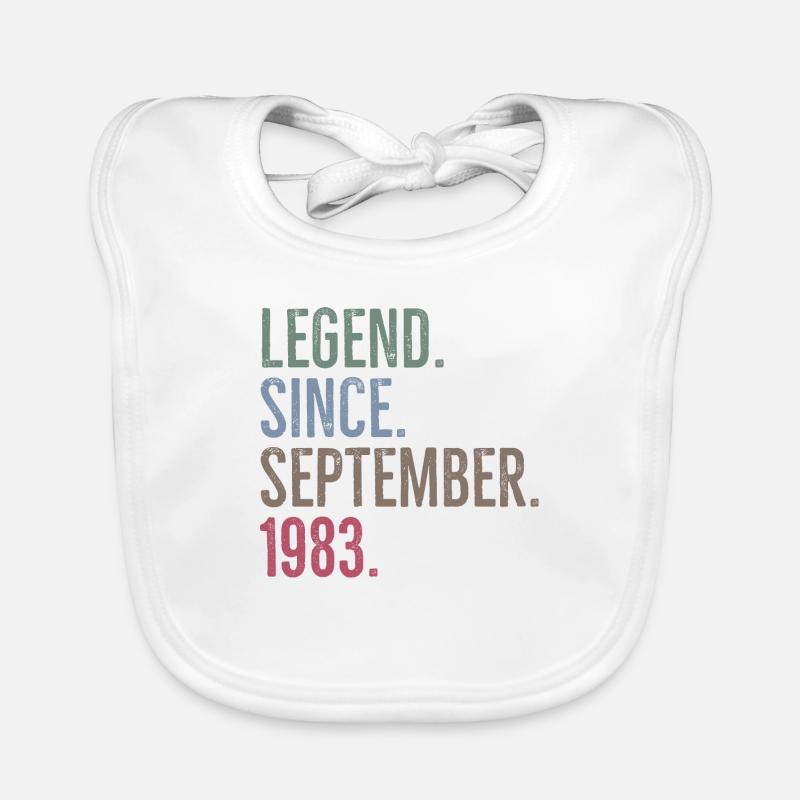 Legend Since September 1983 Organic Baby Bibs