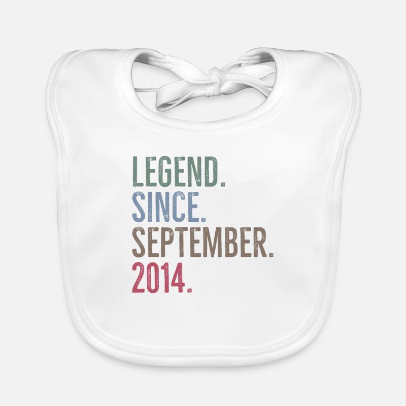 Legend Since September 2014 Organic Baby Bibs
