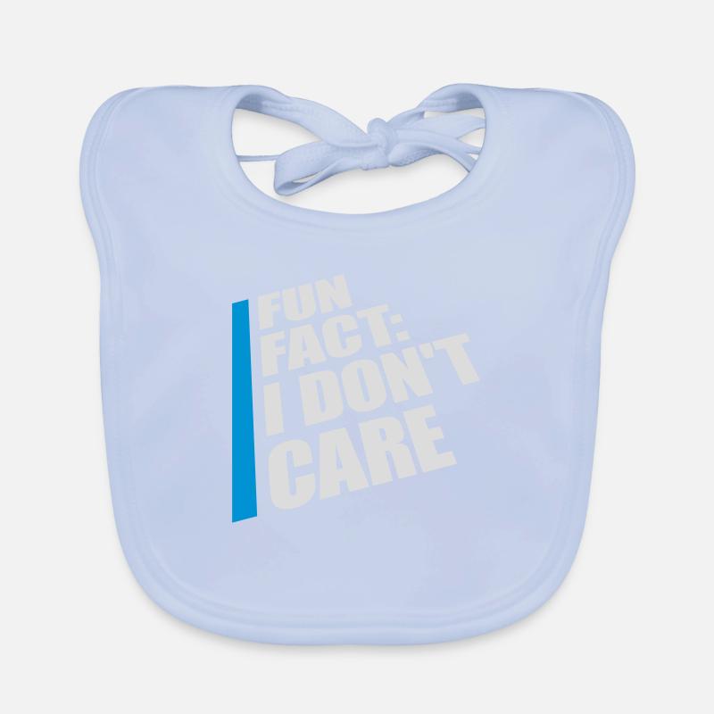 I dont care fact Baby Bio-Lätzchen