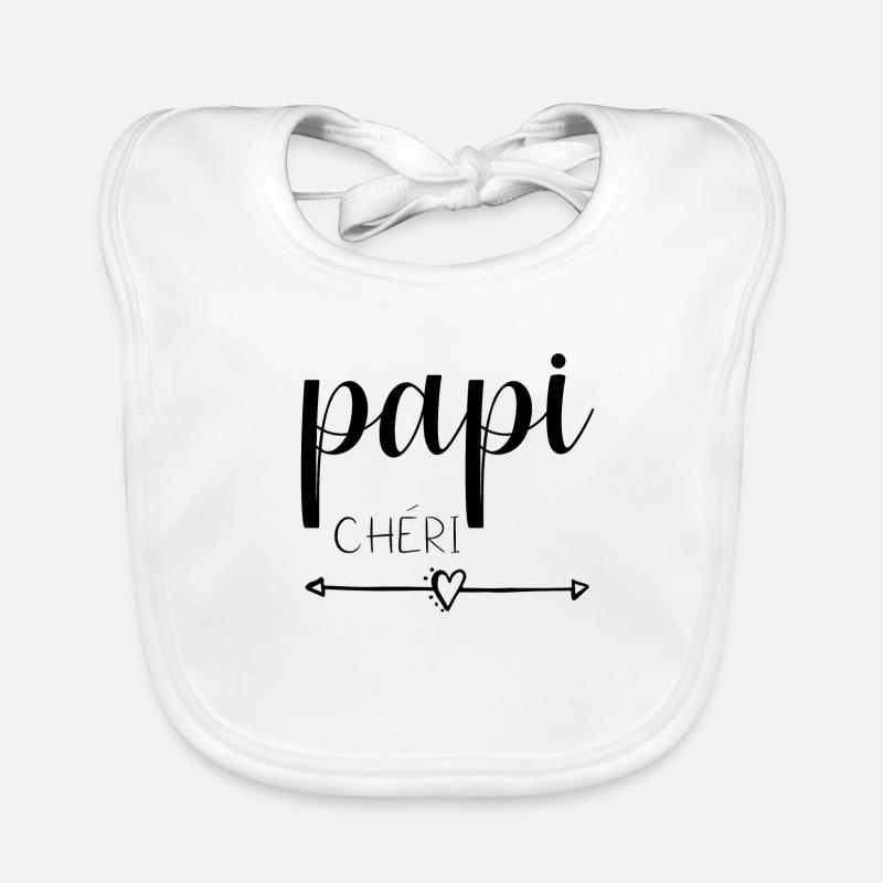 Papi chéri Bavoir bio Bébé