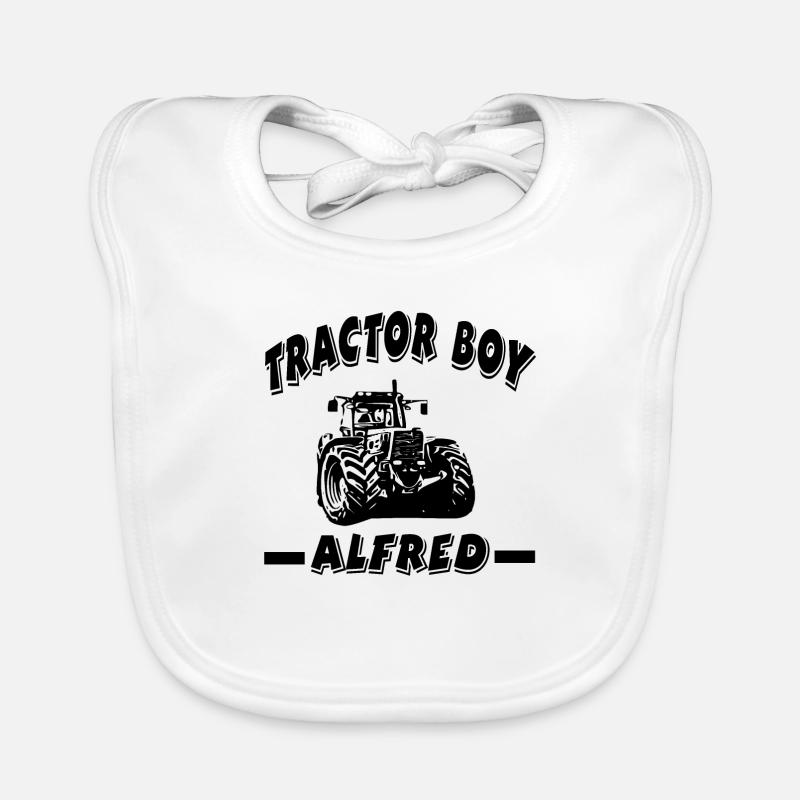 Traktor Baby Bio-Lätzchen