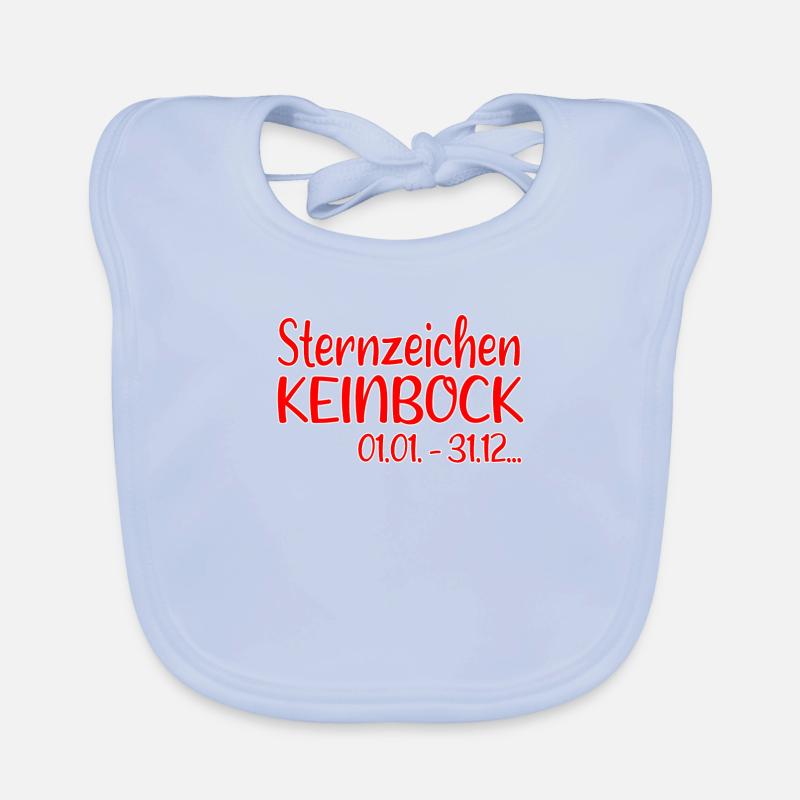 sternzeichen keinbock Baby Bio-Lätzchen