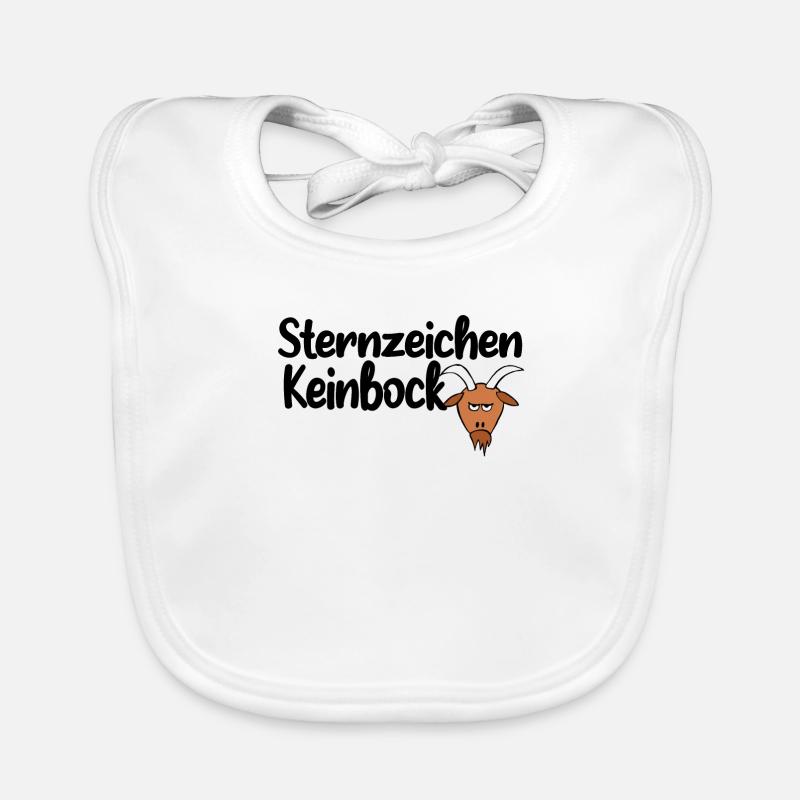 sternzeichen keinbock Baby Bio-Lätzchen