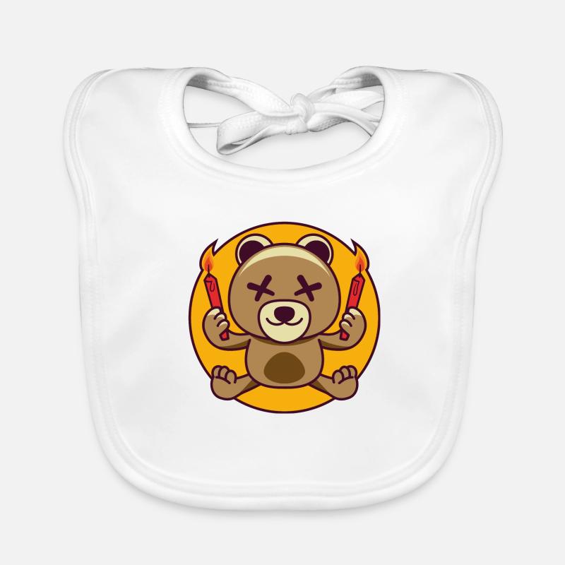 Evil Bear Baby Bio-Lätzchen