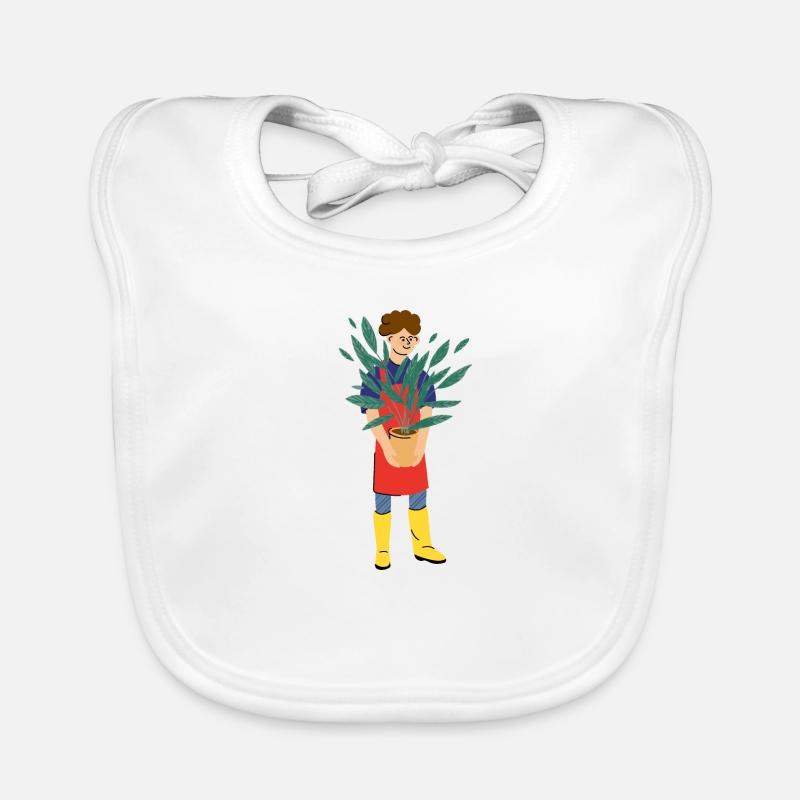 fall plants for u Organic Baby Bibs