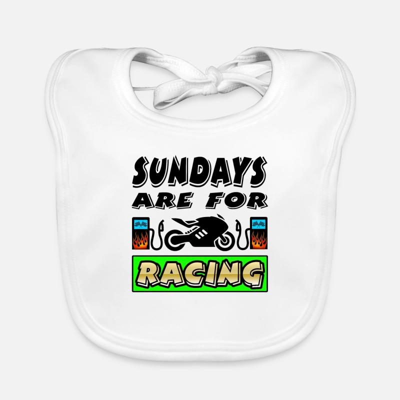 Motorcycle Organic Baby Bibs
