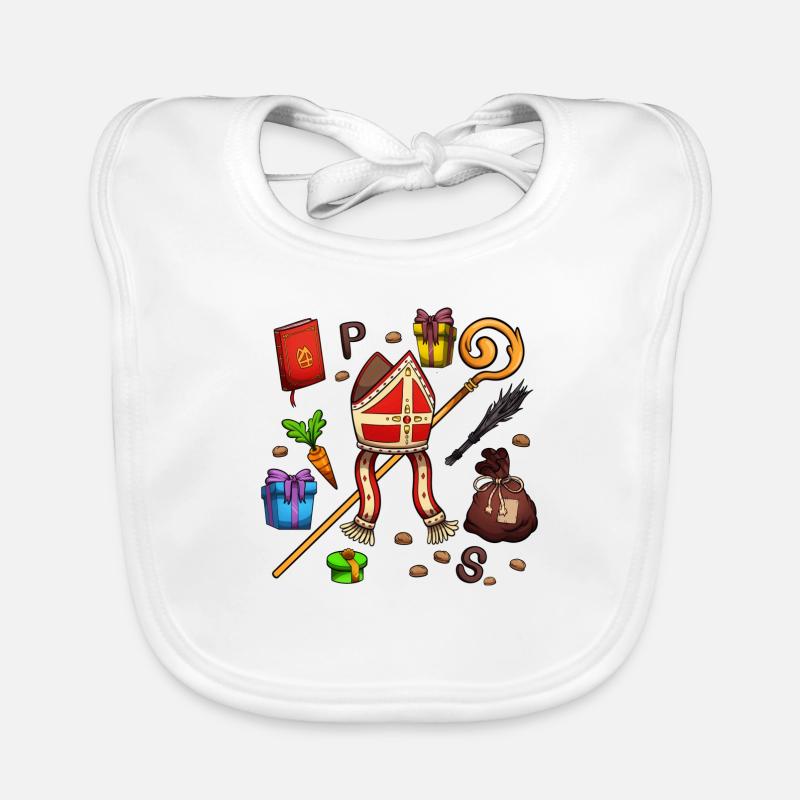 Éléments de Saint-Nicolas Bavoir bio Bébé