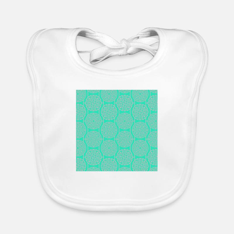 Chinese pattern Organic Baby Bibs