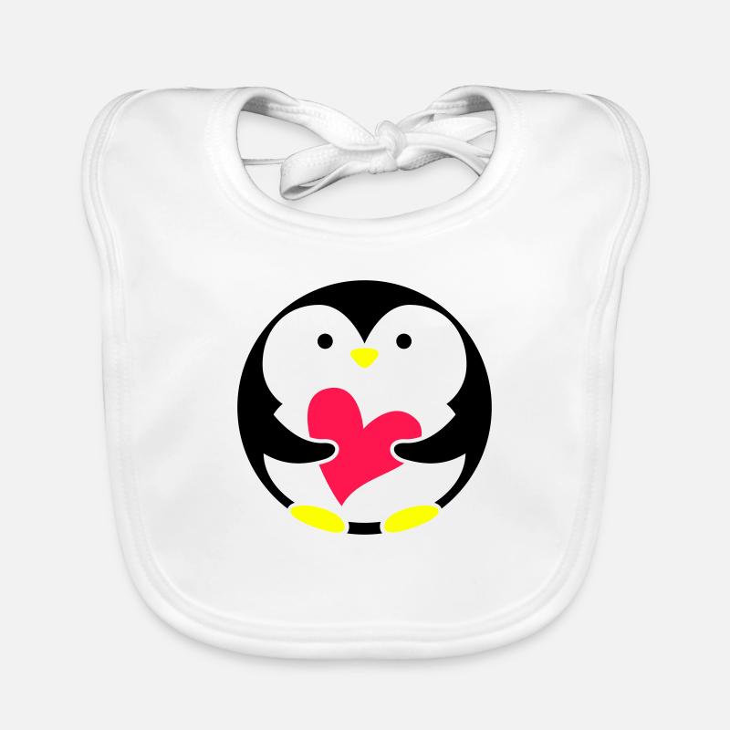 Pinguin Baby Bio-Lätzchen