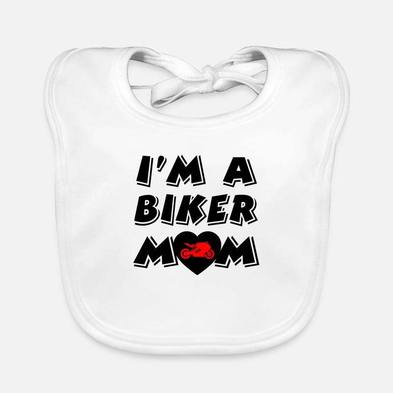 Motocyclette Bavoir bio Bébé