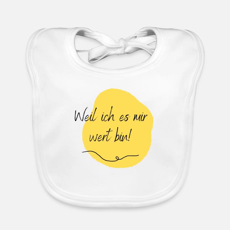 Weil ich es mir wert bin! Baby Bio-Lätzchen