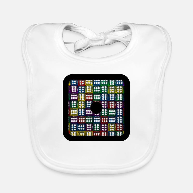 Cubesss 2 - Baby Bio-Lätzchen - Weiß