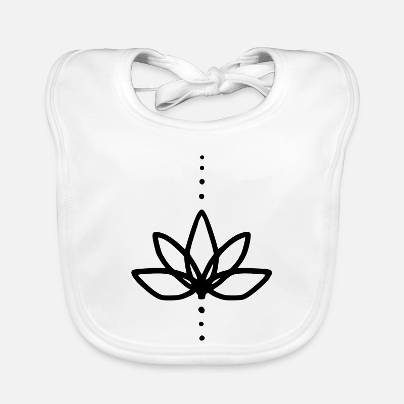 Cactus flower Organic Baby Bibs