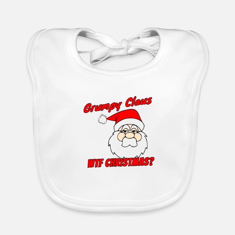 Grumpy Claus Organic Baby Bibs
