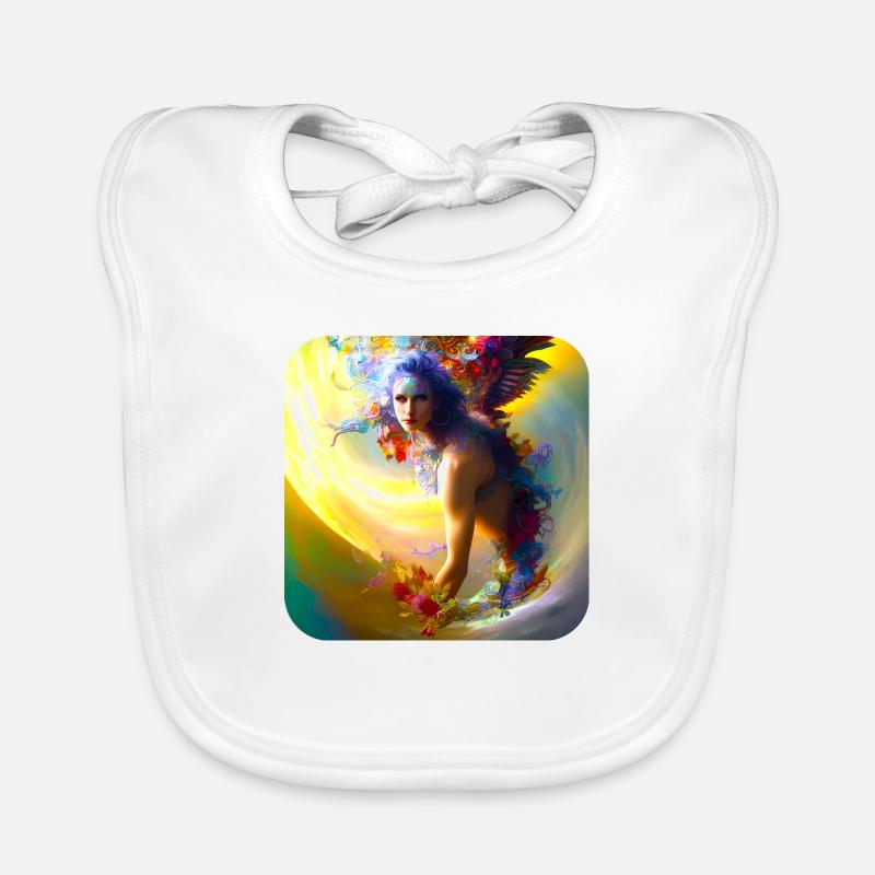 Paradis du surf Bavoir bio Bébé