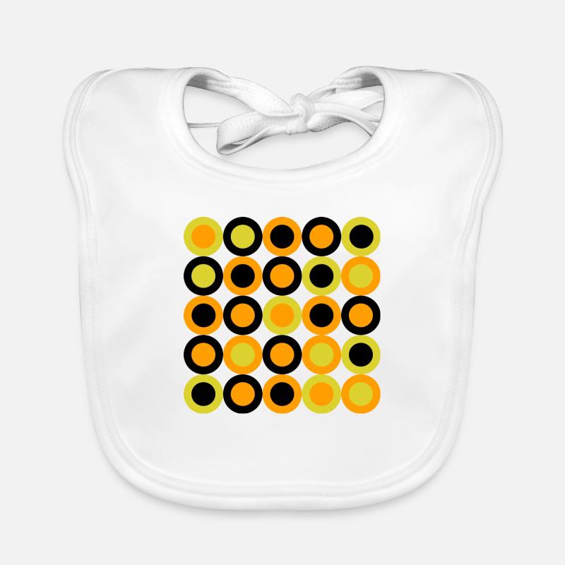 geometric pattern Organic Baby Bibs